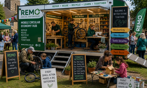 Mobile Eco Hub Trailer Image